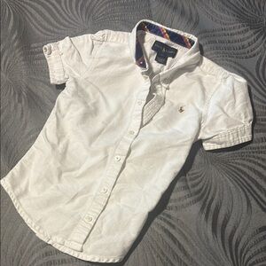 Girls White  Shirt by Ralph Lauren